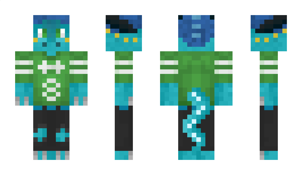 DracoFrostDragon Minecraft Skin