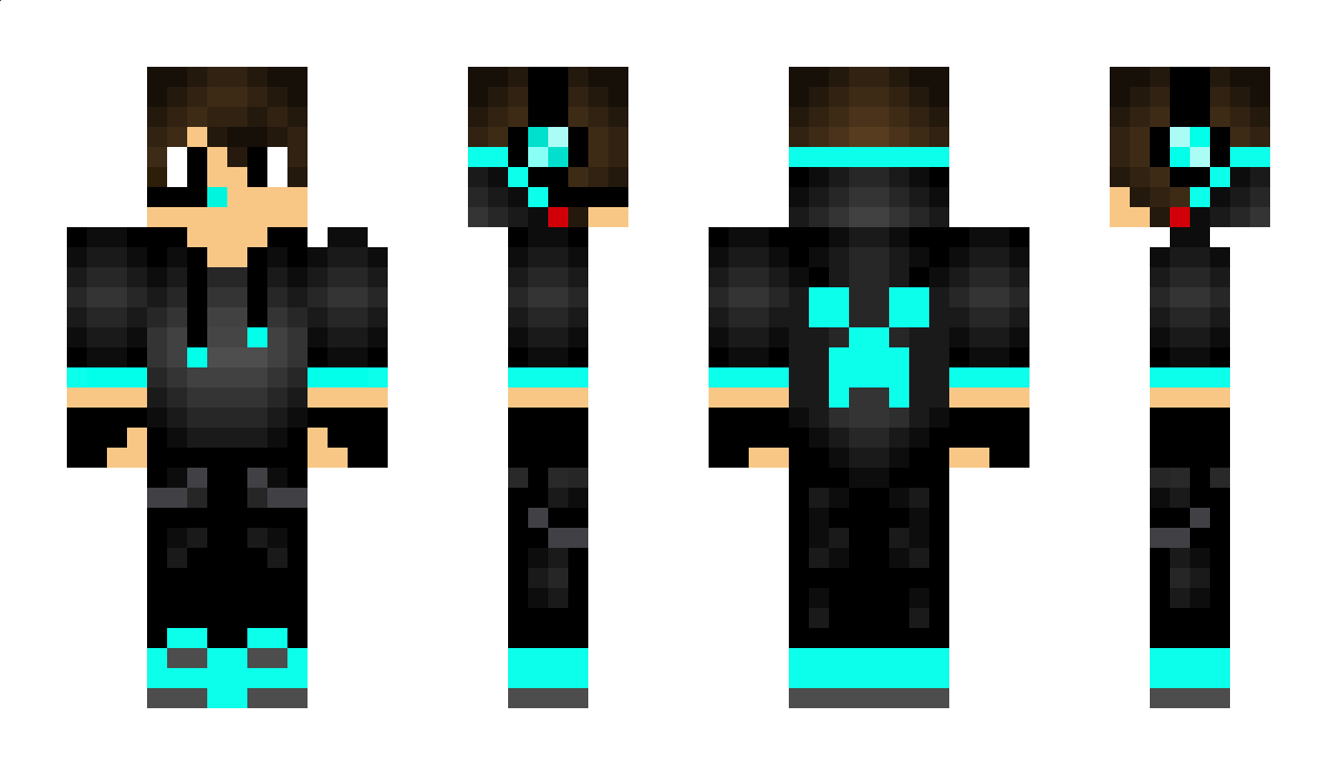 Aquamarine Minecraft Skin