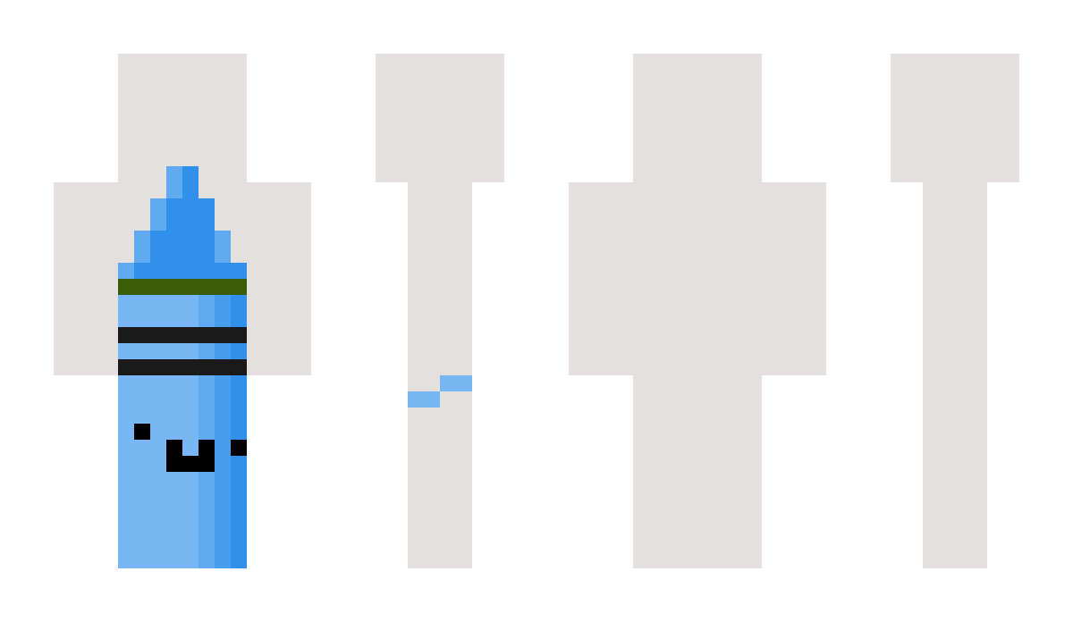 TheBlueFlavor Minecraft Skin