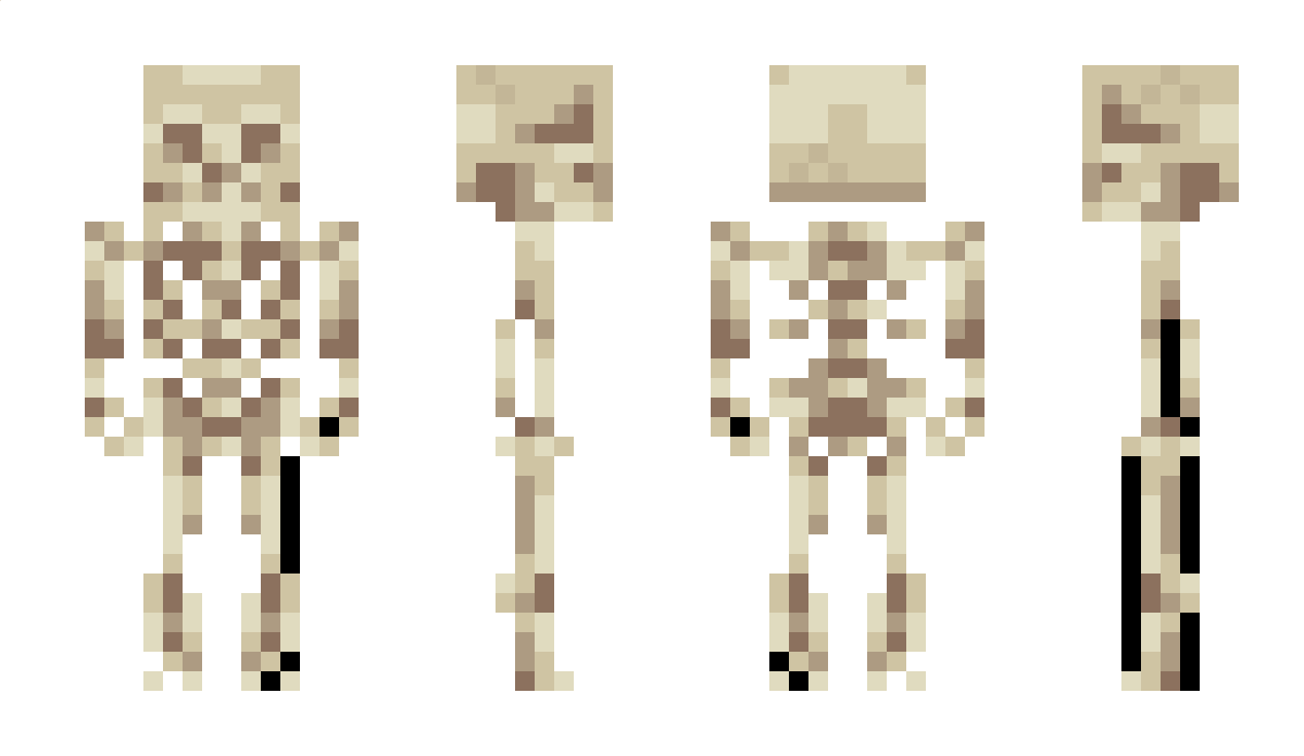 skeletonix Minecraft Skin