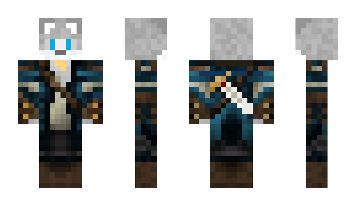 Silverw0lv Minecraft Skin