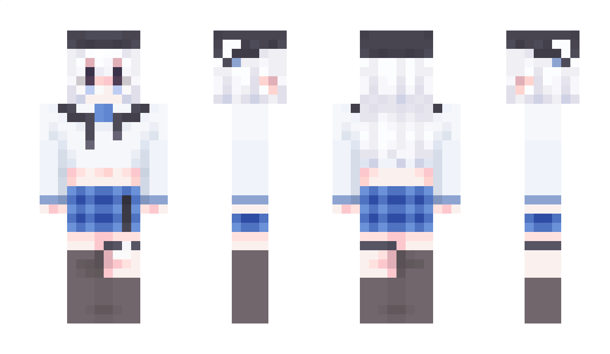 Hakuro_OwO Minecraft Skin