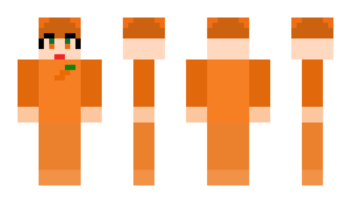 Carrotf Minecraft Skin