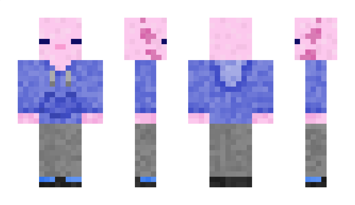 BottledAxolotl Minecraft Skin