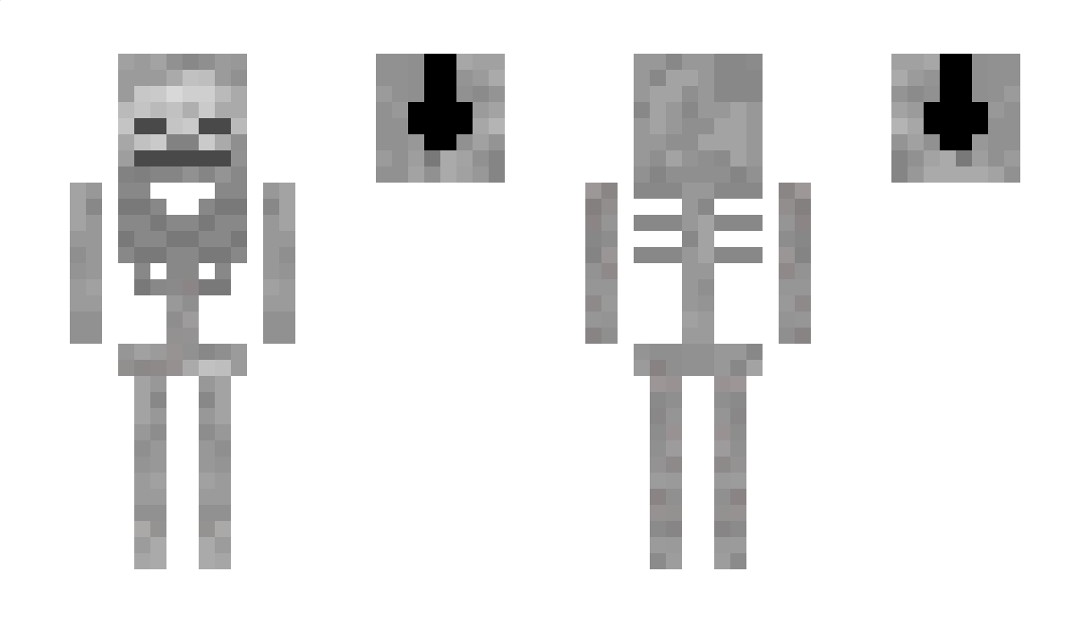 SkeletonDude10 Minecraft Skin