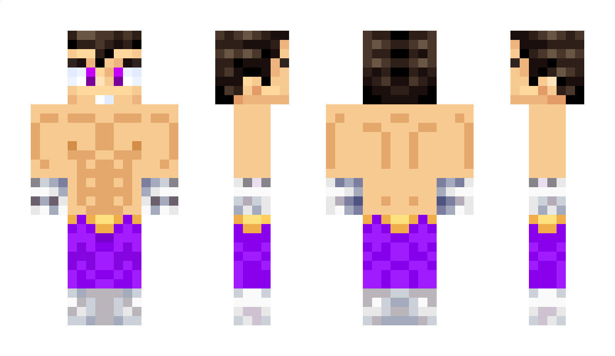 VegetaGamer Minecraft Skin