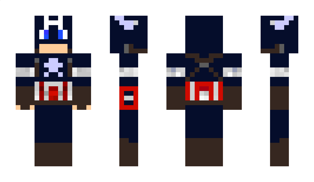 CapAmerica Minecraft Skin