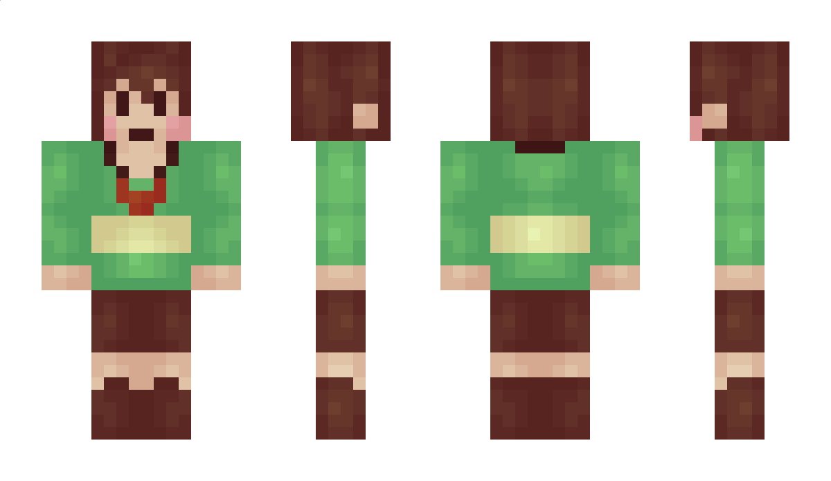 Chara Minecraft Skin