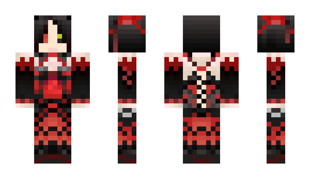 Tokisaki Minecraft Skin