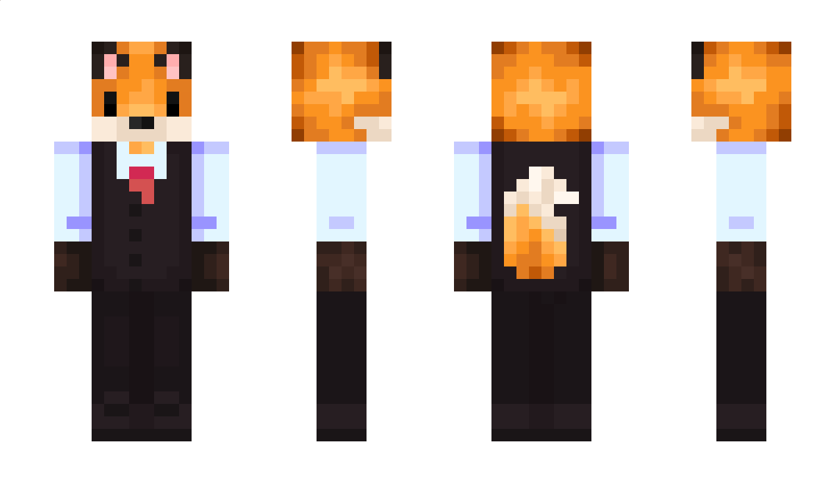 UndyingFox Minecraft Skin