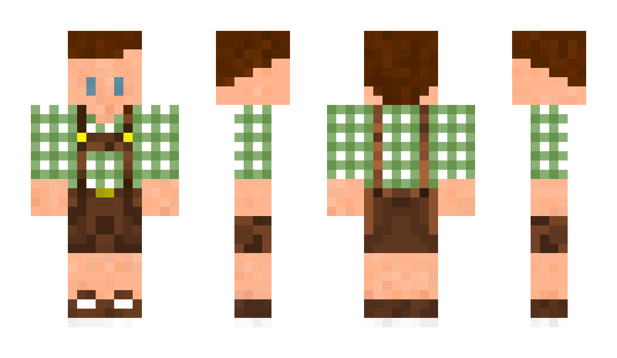 Tracht Minecraft Skin