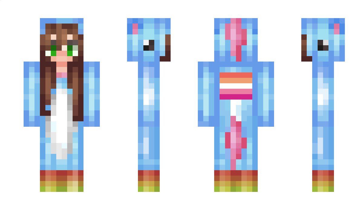 flowershock Minecraft Skin