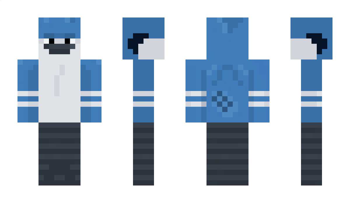 LazyTigTock Minecraft Skin
