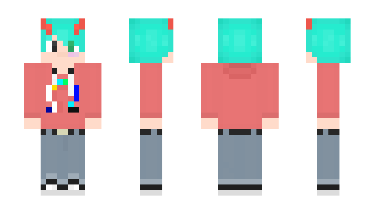 HALFGOOD Minecraft Skin