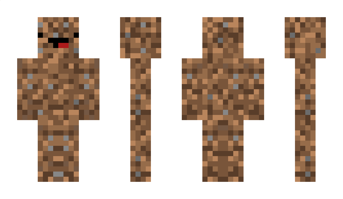 dirtblauck Minecraft Skin