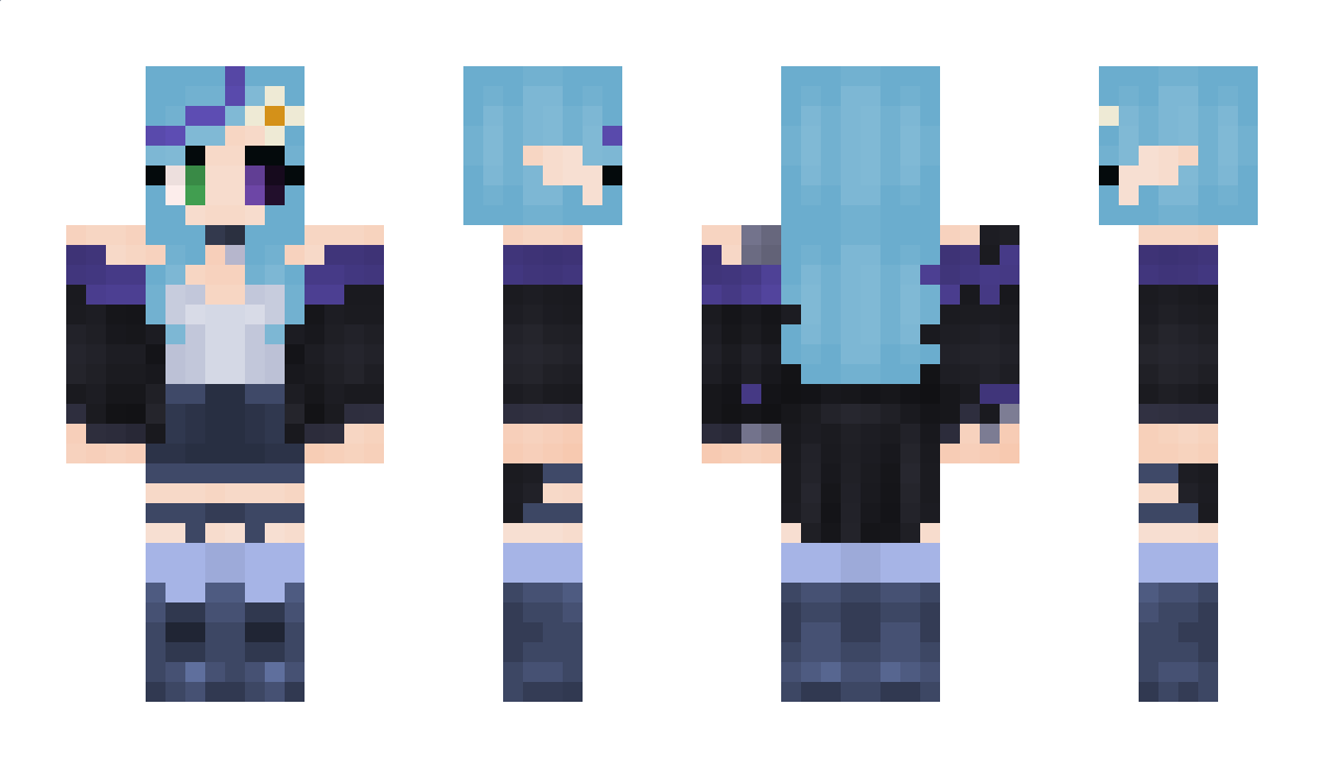 BlueOrchidVT Minecraft Skin