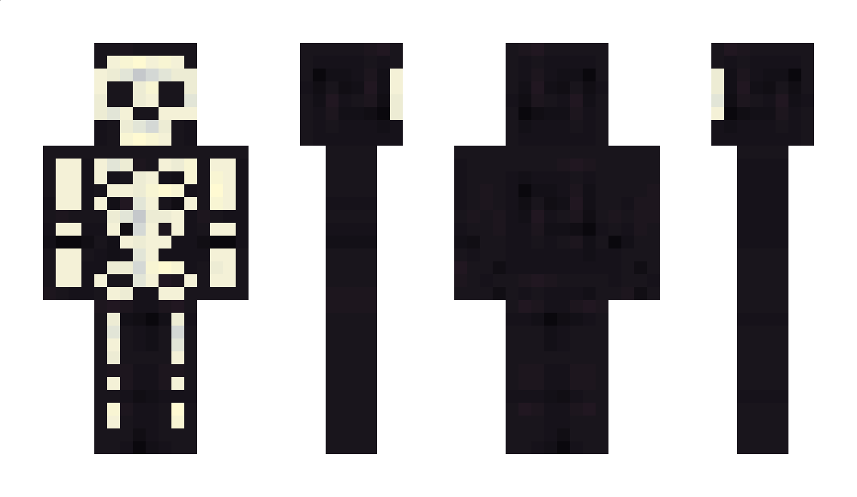 Skelet Minecraft Skin