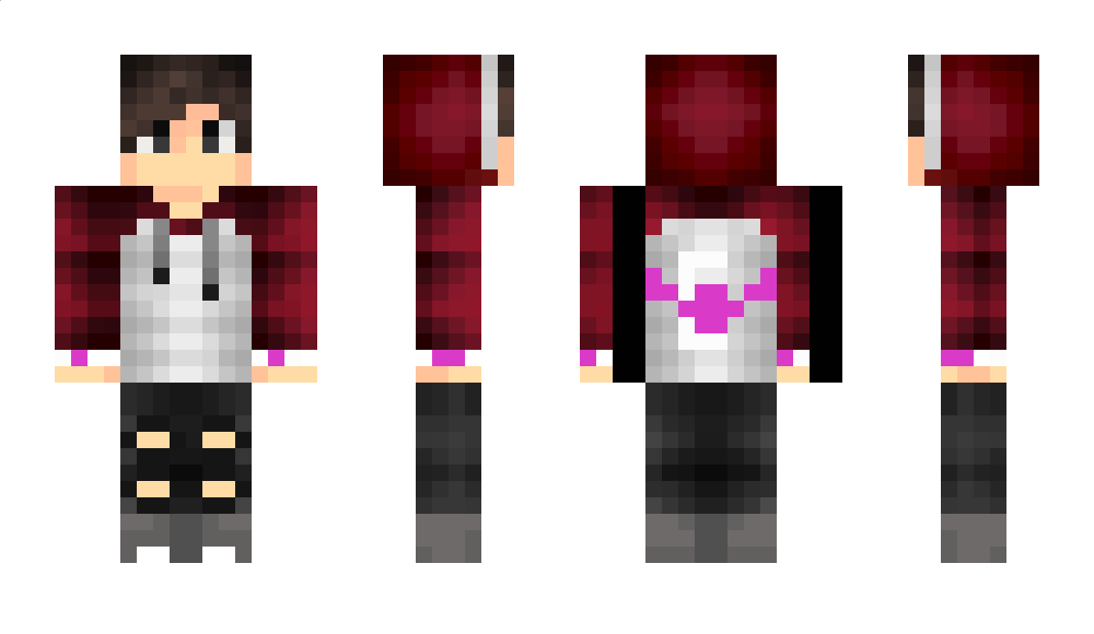 HinterDirIstWas Minecraft Skin