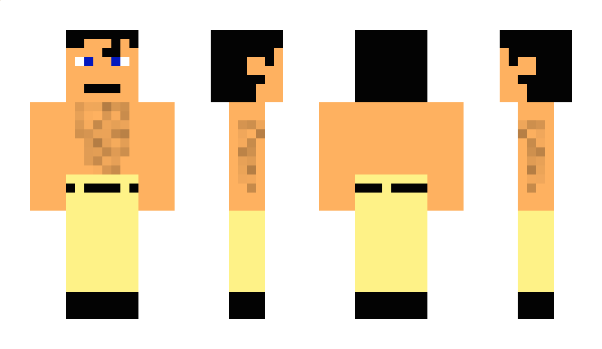 ragehuman Minecraft Skin