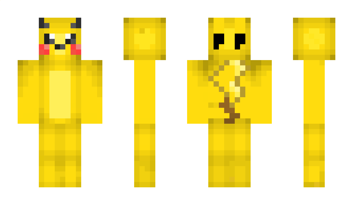 Dantepokemon Minecraft Skin