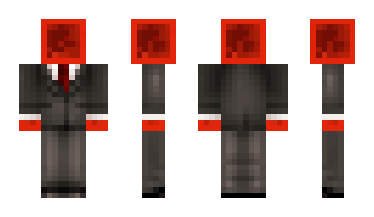 MHF_Redstone Minecraft Skin