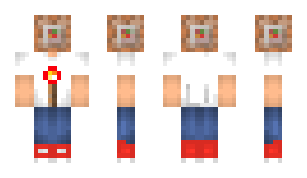 CommandBlock Minecraft Skin