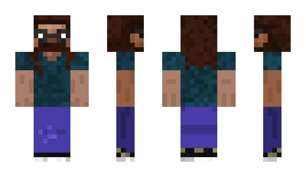 Unifont Minecraft Skin