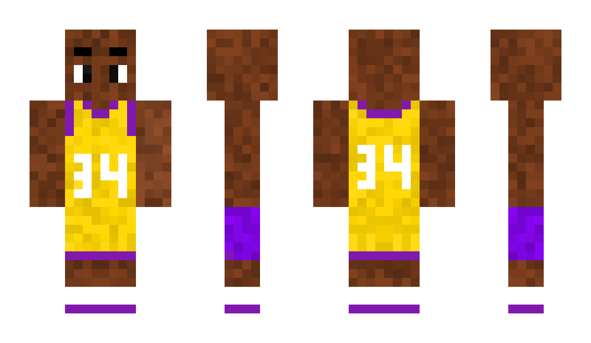 ShaquilleONeal Minecraft Skin