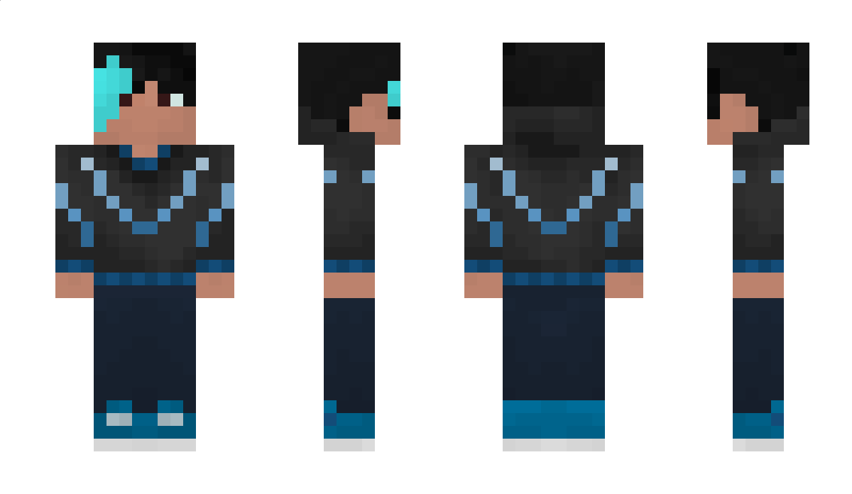 BluSpring Minecraft Skin