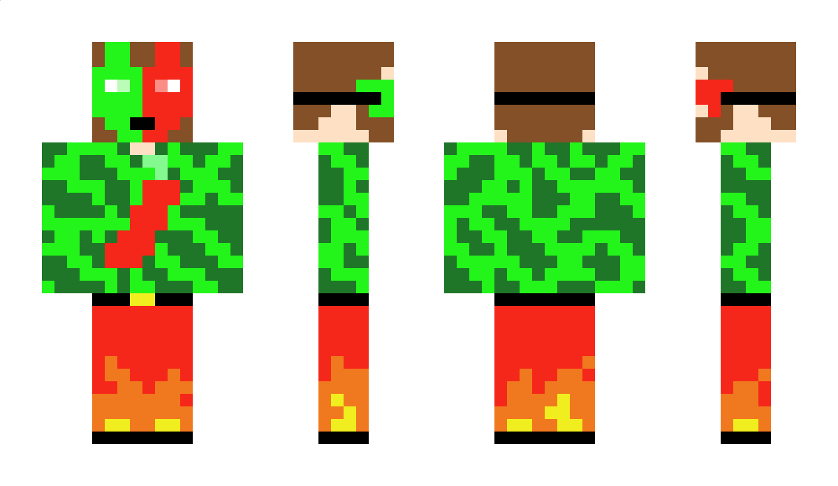 TheShinyPepperYT Minecraft Skin