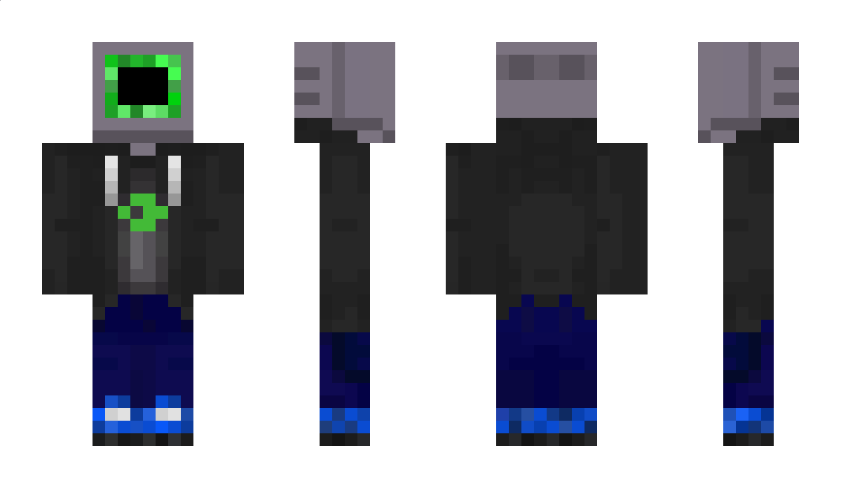 Cqlculqted Minecraft Skin