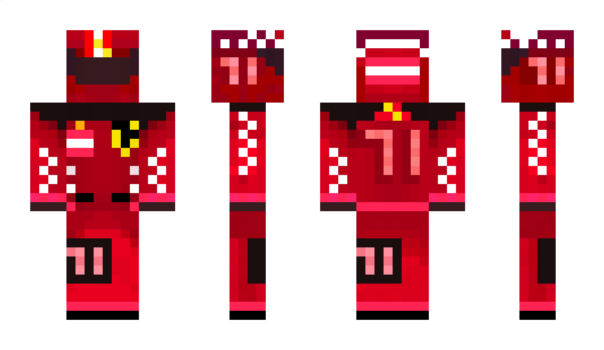 FerrariF15 Minecraft Skin