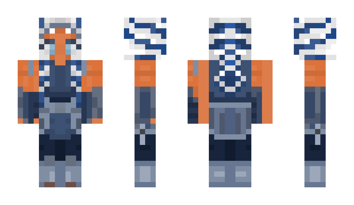 Ahsoka_ Minecraft Skin