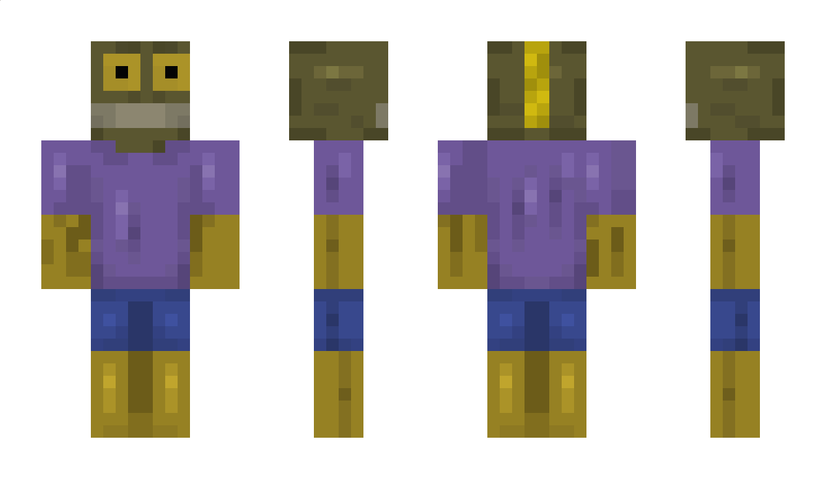 unset Minecraft Skin