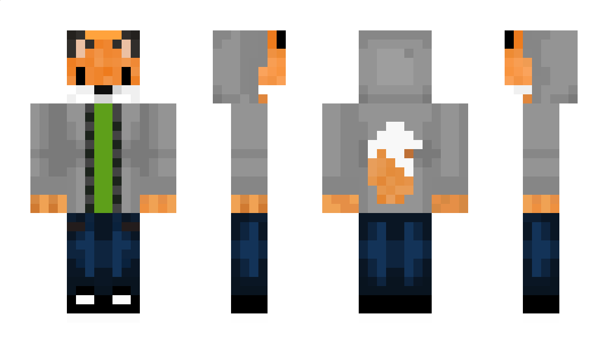 Ares_theFox Minecraft Skin