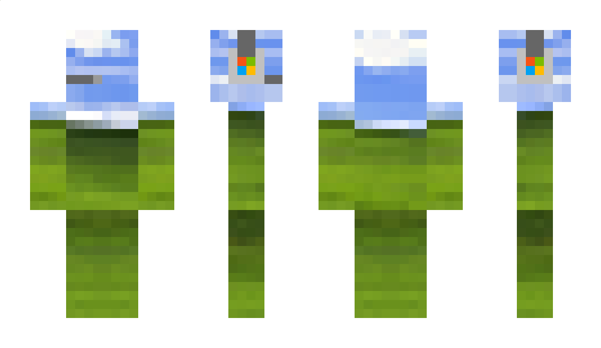 WindowsBliss Minecraft Skin