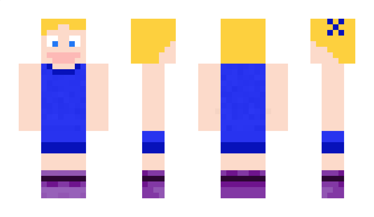 Purp1e Minecraft Skin