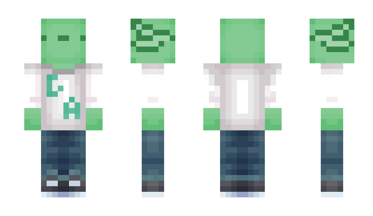 GreenAxolotl13 Minecraft Skin