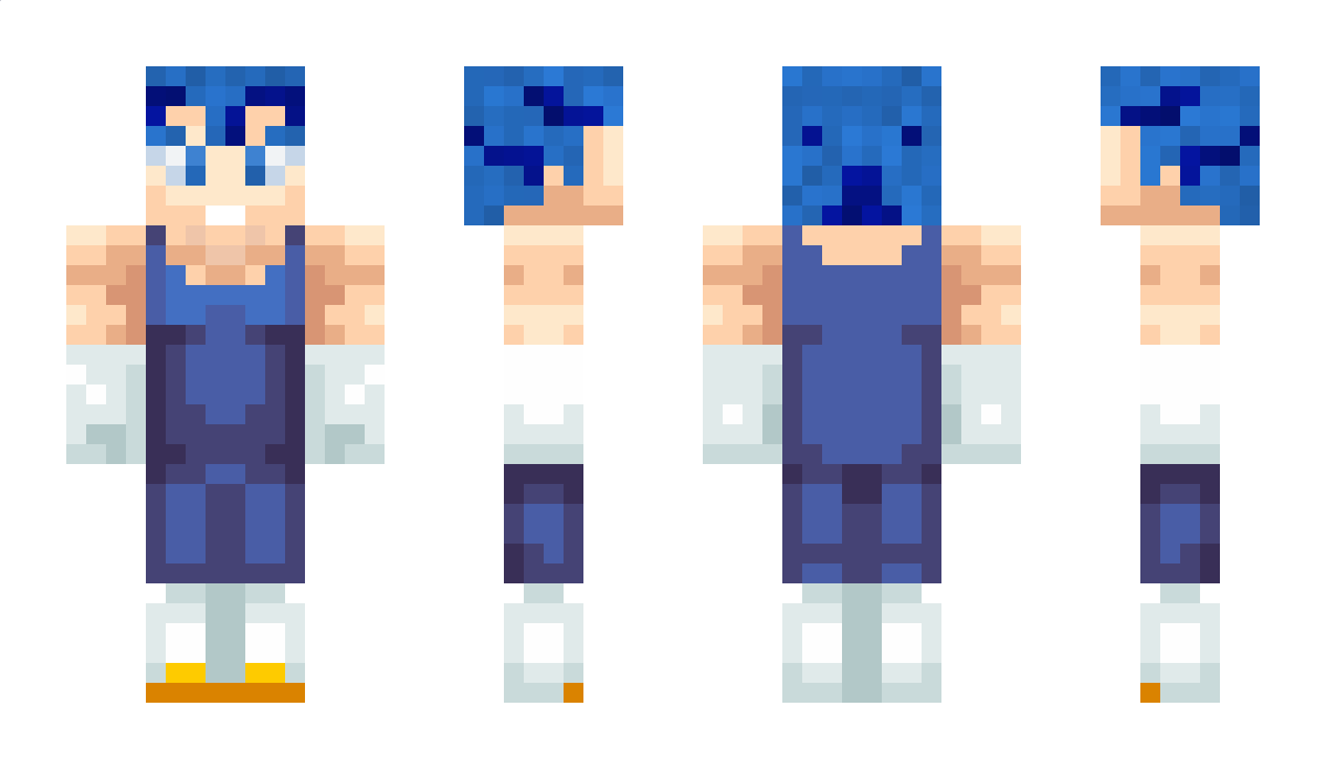 SaiyanStrengthh Minecraft Skin