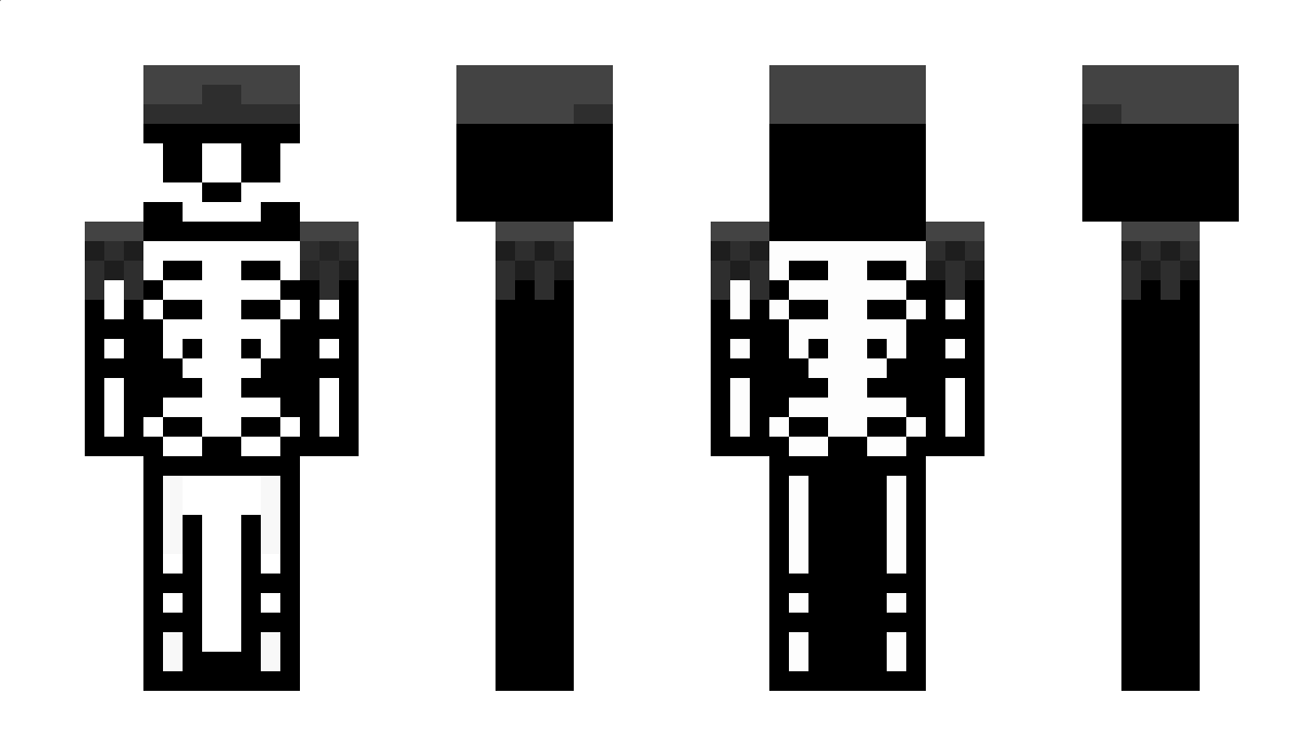 CommnistSkeleton Minecraft Skin