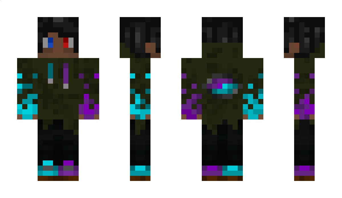 QuartzHerobrine Minecraft Skin