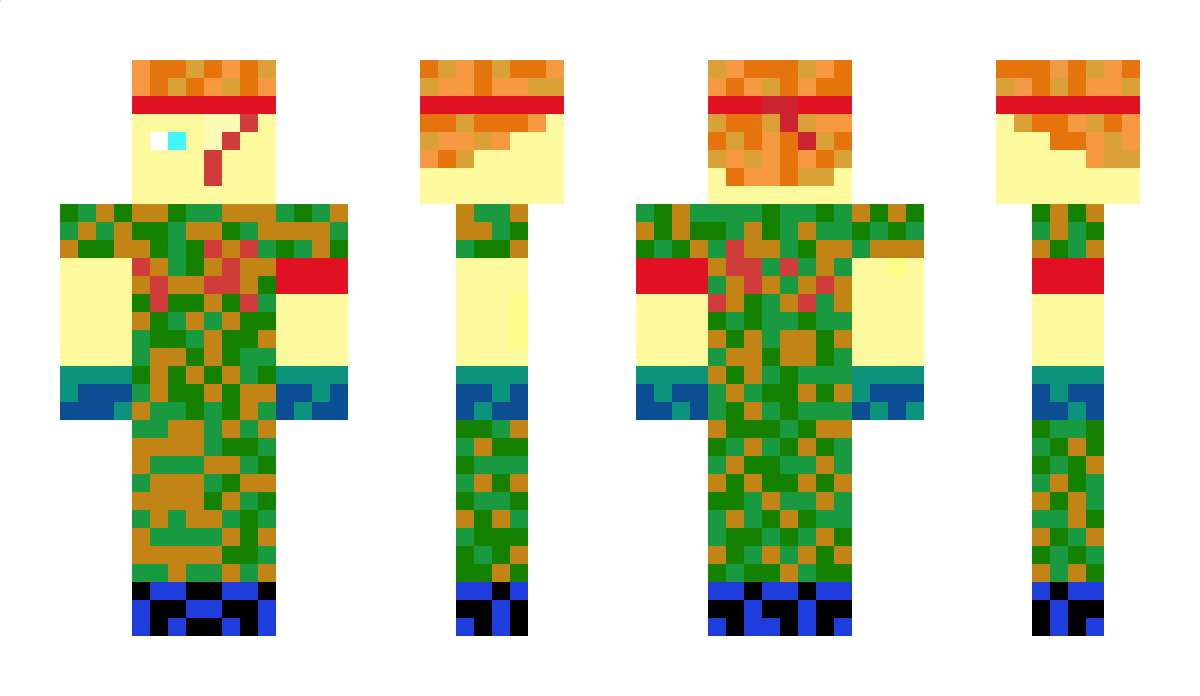 AquaCraze557 Minecraft Skin