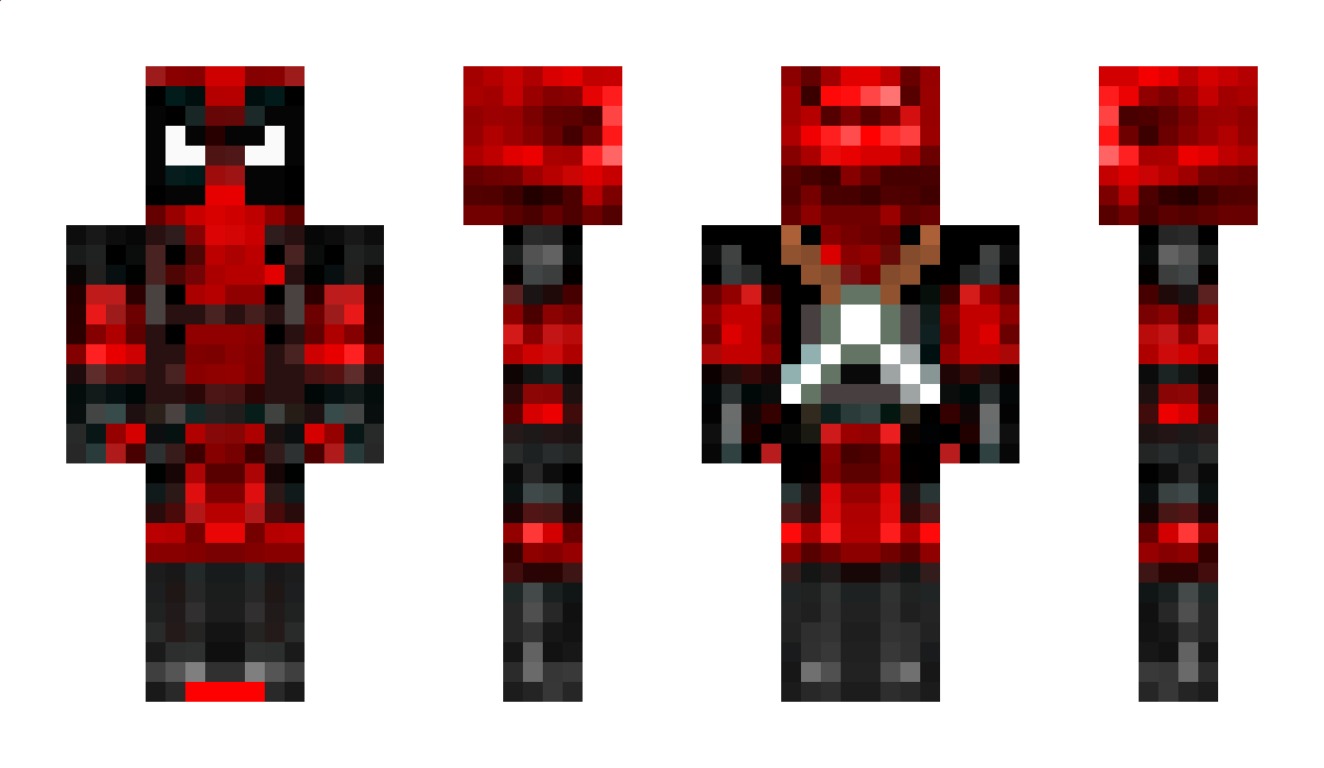 Deadpool33 Minecraft Skin