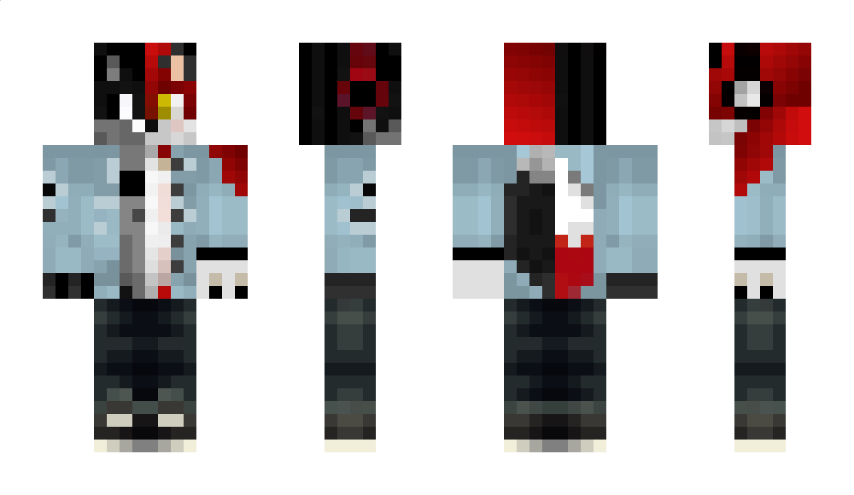 WerewolfFoxyYt Minecraft Skin