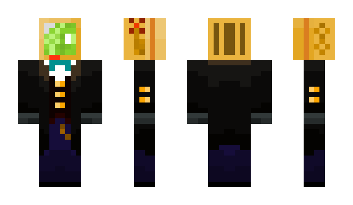 I1nverted Minecraft Skin