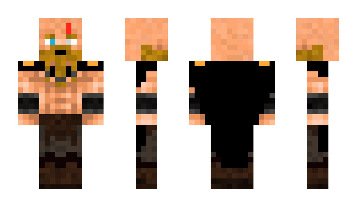 BJ0RN_THE_RED Minecraft Skin