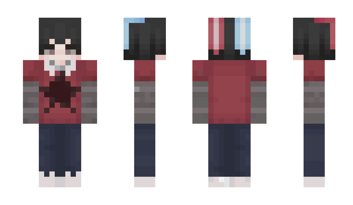 redty Minecraft Skin
