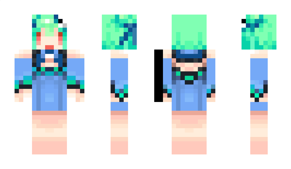 Uruha_Rushia Minecraft Skin