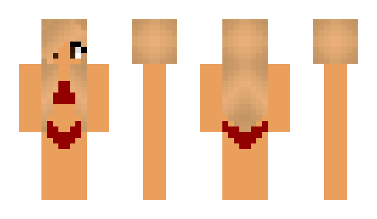 BeachBikiniGurl Minecraft Skin