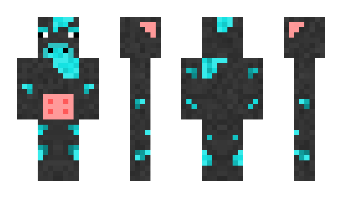 CrystalCow Minecraft Skin